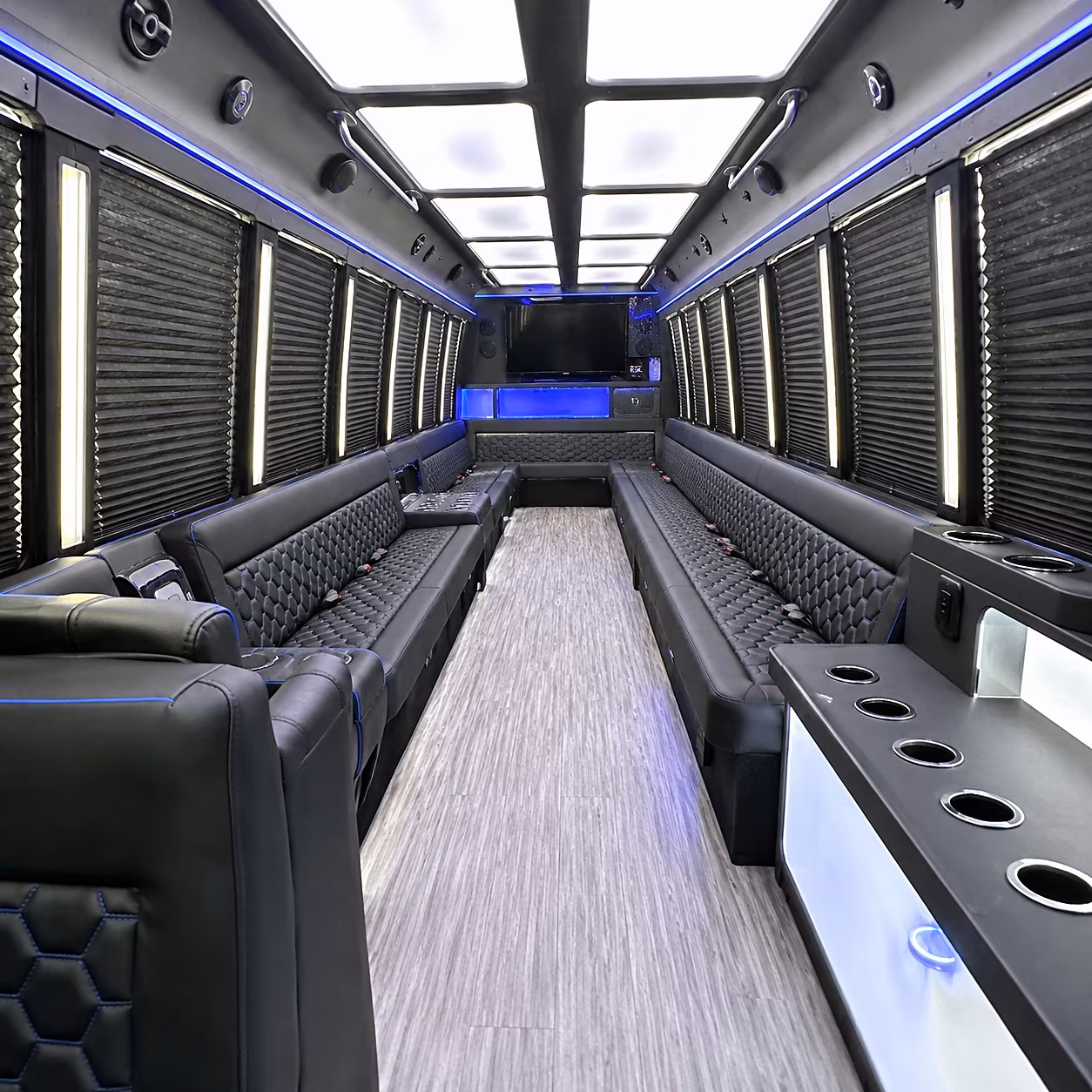 chandler party bus interior