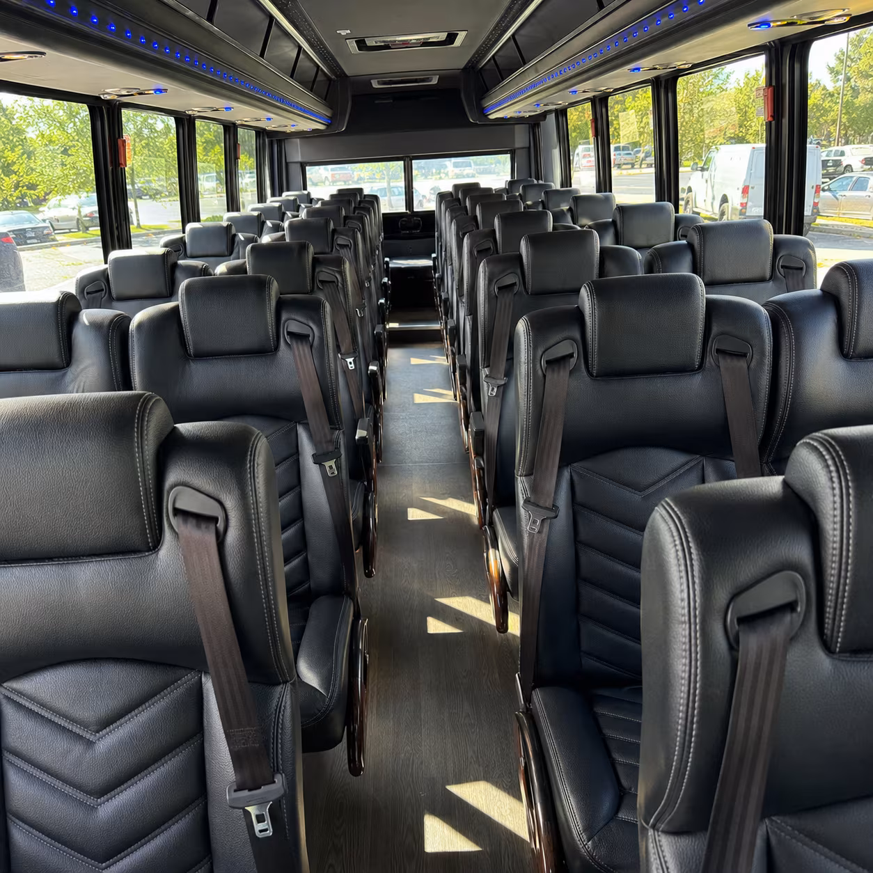chandler private event transportation onboard seating