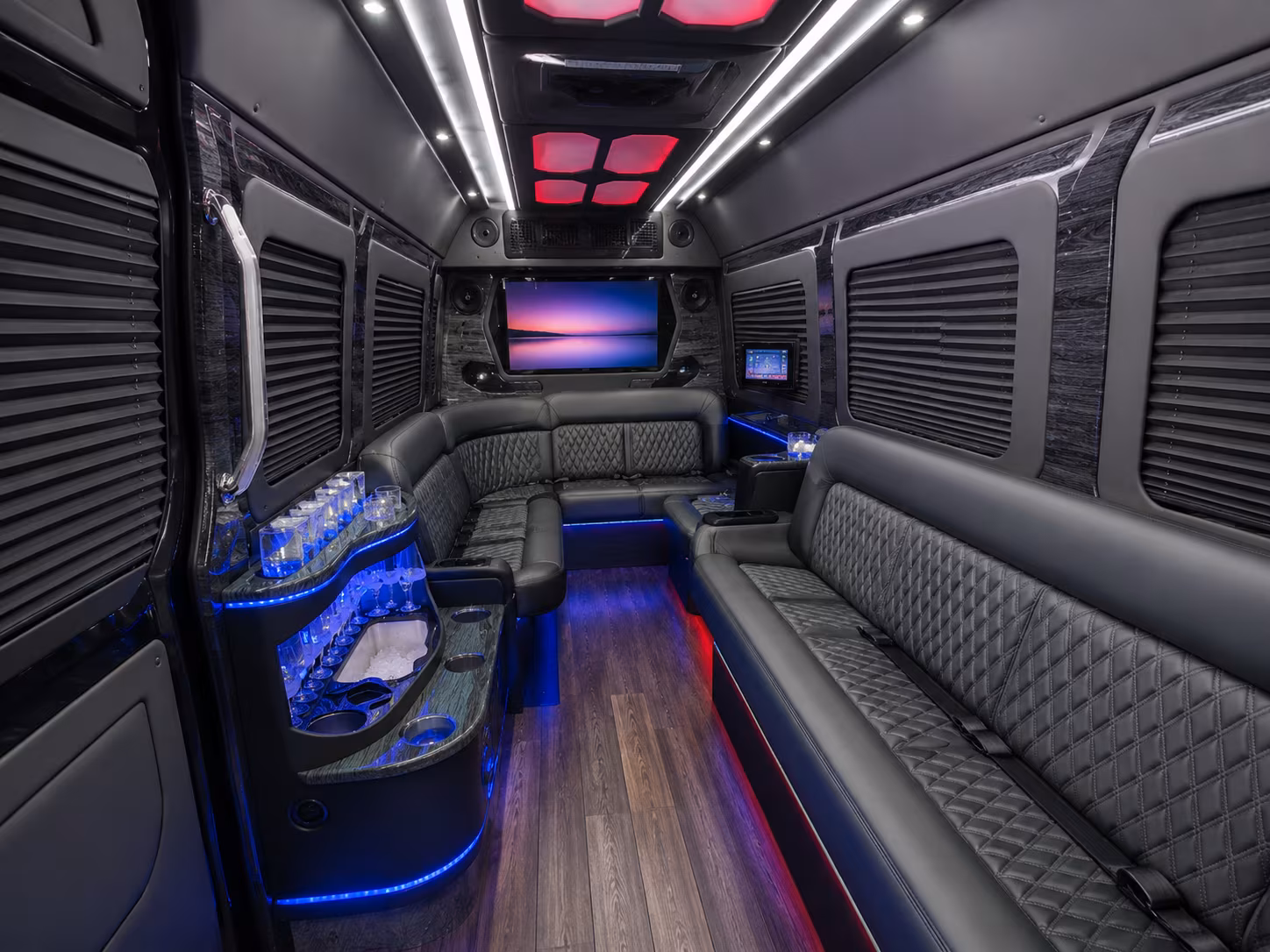 chandler sprinter limousine interior