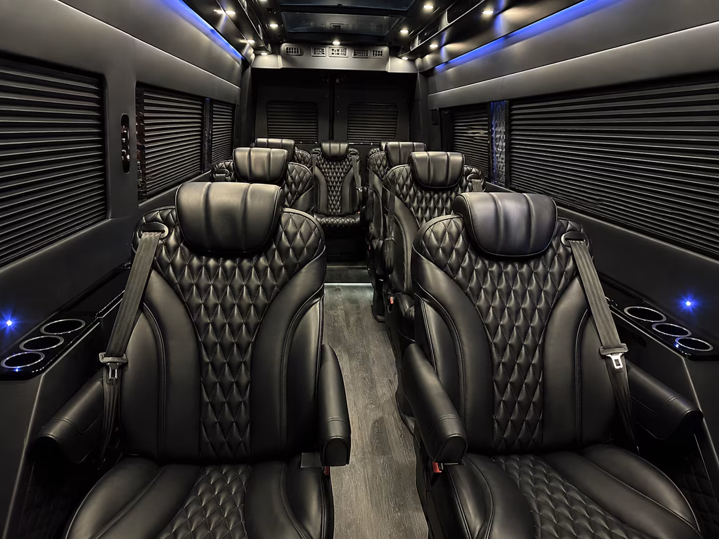 chandler sprinter van with driver inside