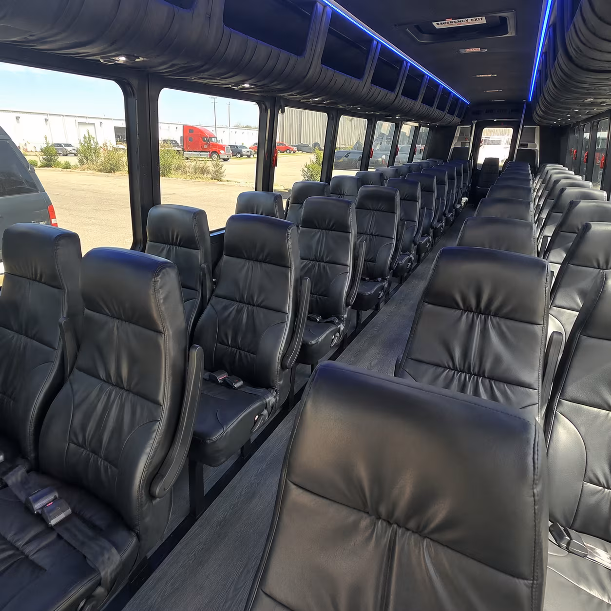 guest shuttle buses between chandler hotels and wedding venues