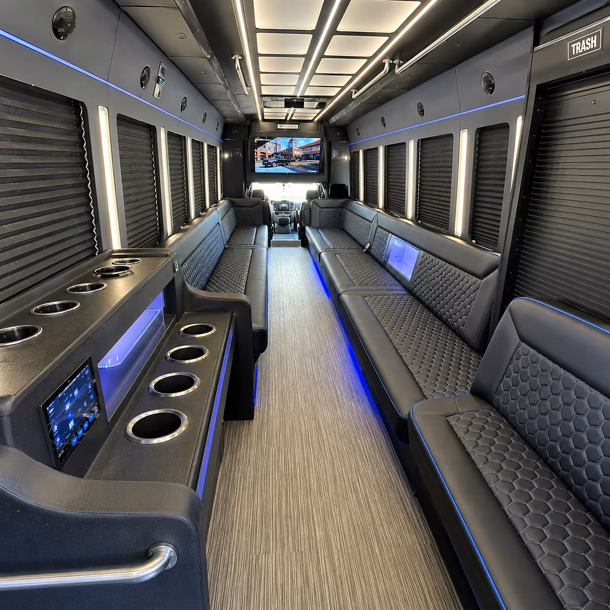 holiday party bus rental