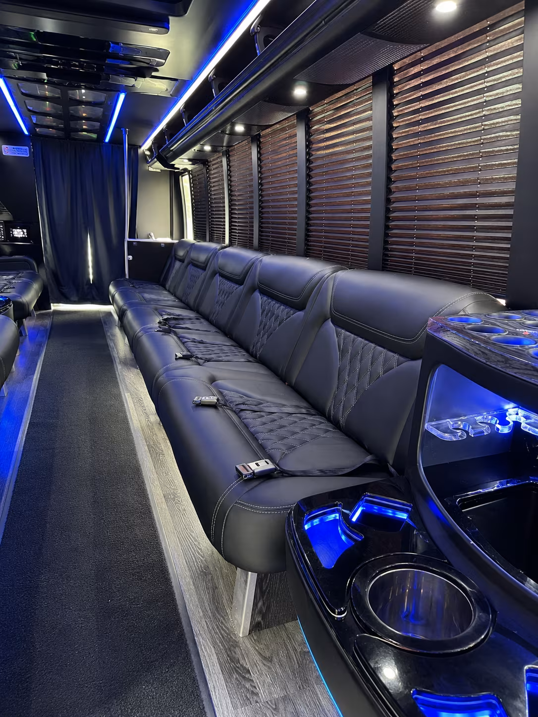 wedding party bus rental